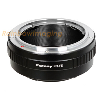 Konica Hexanon AR lens to Sony E Mount A7 A7R A7S II III IV A9 a7c a6600 Adapter