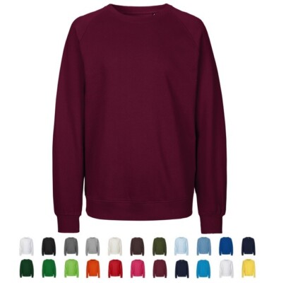 Herren Sweatshirt Sportpullover Freizeitpullover 100% Baumwolle 