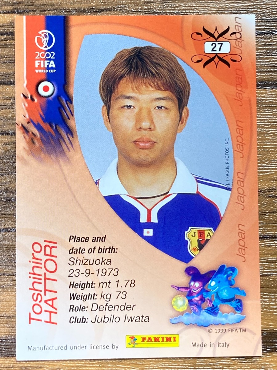 Free Shipping! Panini 2002 FIFA World Cup Card No.27