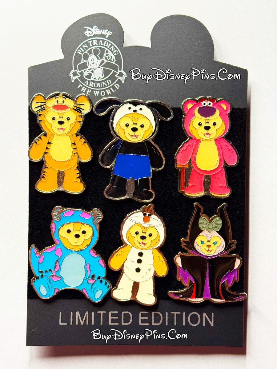 Duffy Bear Costumes 6 Pin Set Disney Pin Lot Bulk | eBay