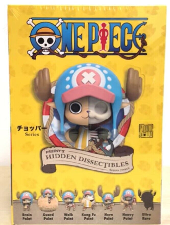 Mighty Jaxx Freeny's Hidden Dissectibles One Piece Tony Chopper S3 Kung Fu  Point