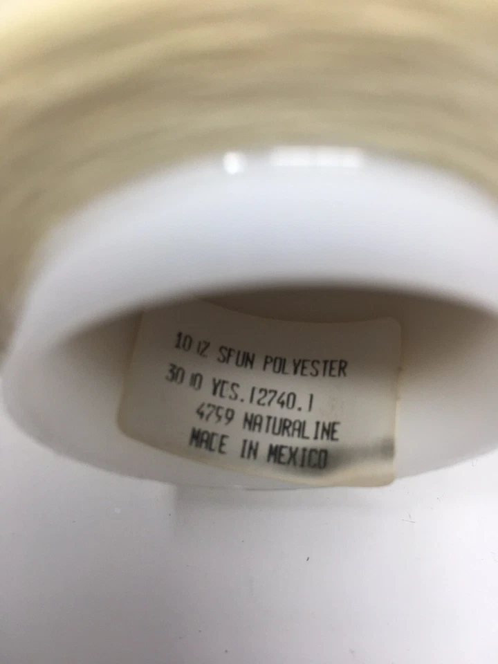 6 NEW Ultra Lock Serger Thread 3000 Yard Cone Polyester Thread Natural - Image 3 of 4