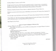 The Ice Diaries: The Untold Story of the USS Nautilus 2008 1st/1st, Anderson 