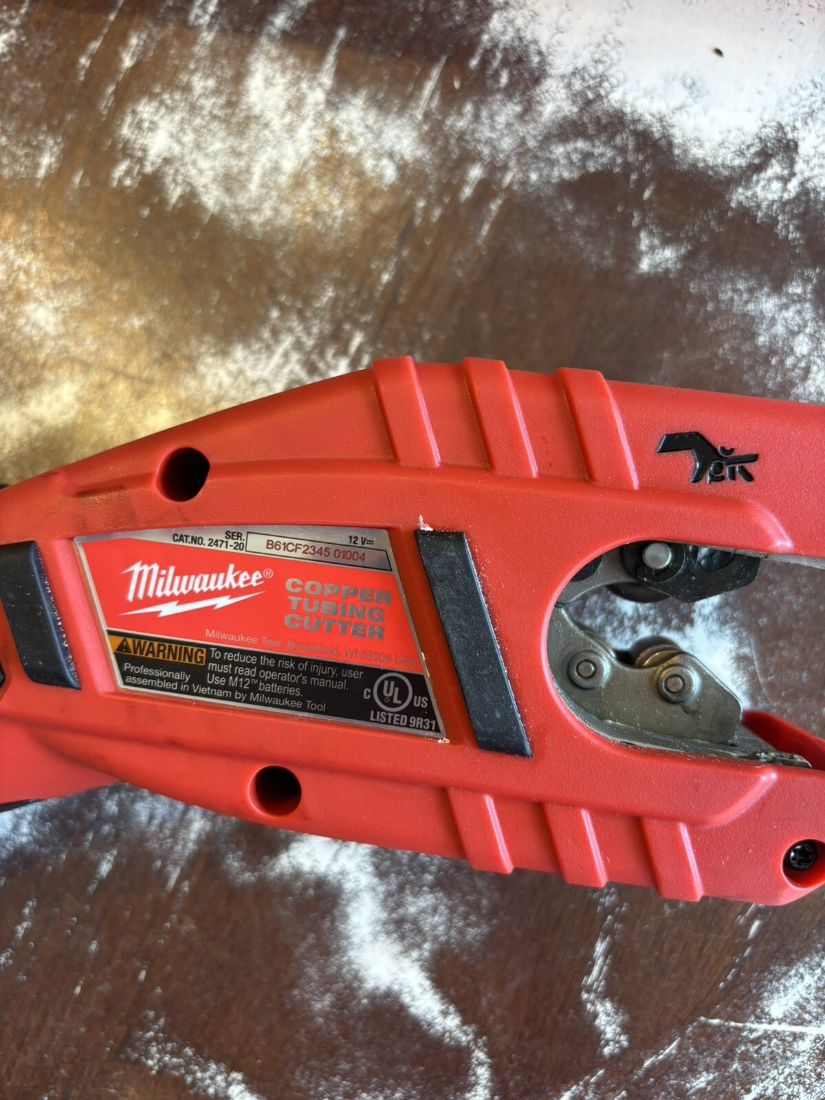 Milwaukee M12 Cordless Copper Tubing Cutter 247120 eBay