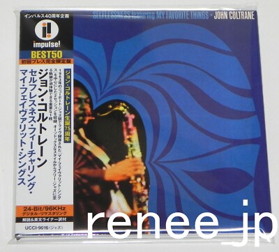 John Coltrane Quartet-Selflessness featuring My Favorite Things  JOHN COLTRANE - SELFLESSNESS FEAT. MY FAVORITE JAPAN IMPORT CD+OBI 32XD-585  | eBay