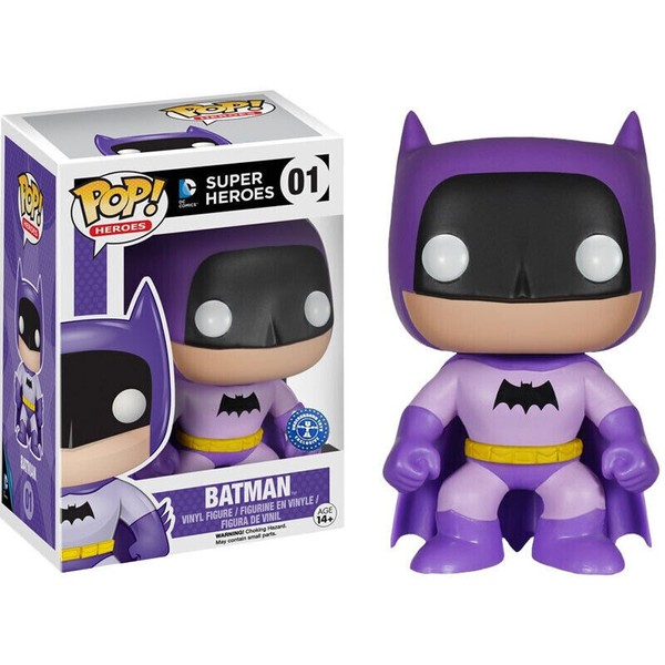 Vinyl-Figur Pop! Funko DC Comics Super Heroes Batman 01 XX-image