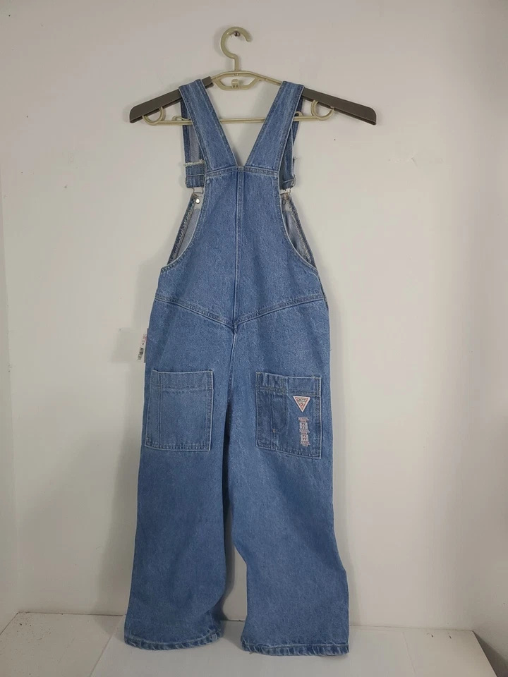 Mono vaquero vintage Guess Kids juvenil talla 7Y hecho en EE. UU. Nuevo Foto 2 de 4