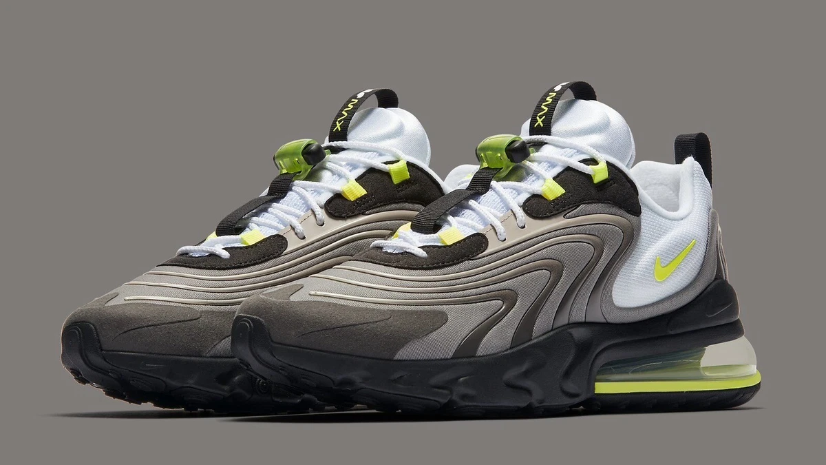 Preços baixos em Nike Air Max 270 React ENG Neon 95 | eBay