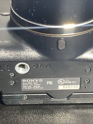 Sony Cybershot DSC-HX1 Digital Camera | eBay