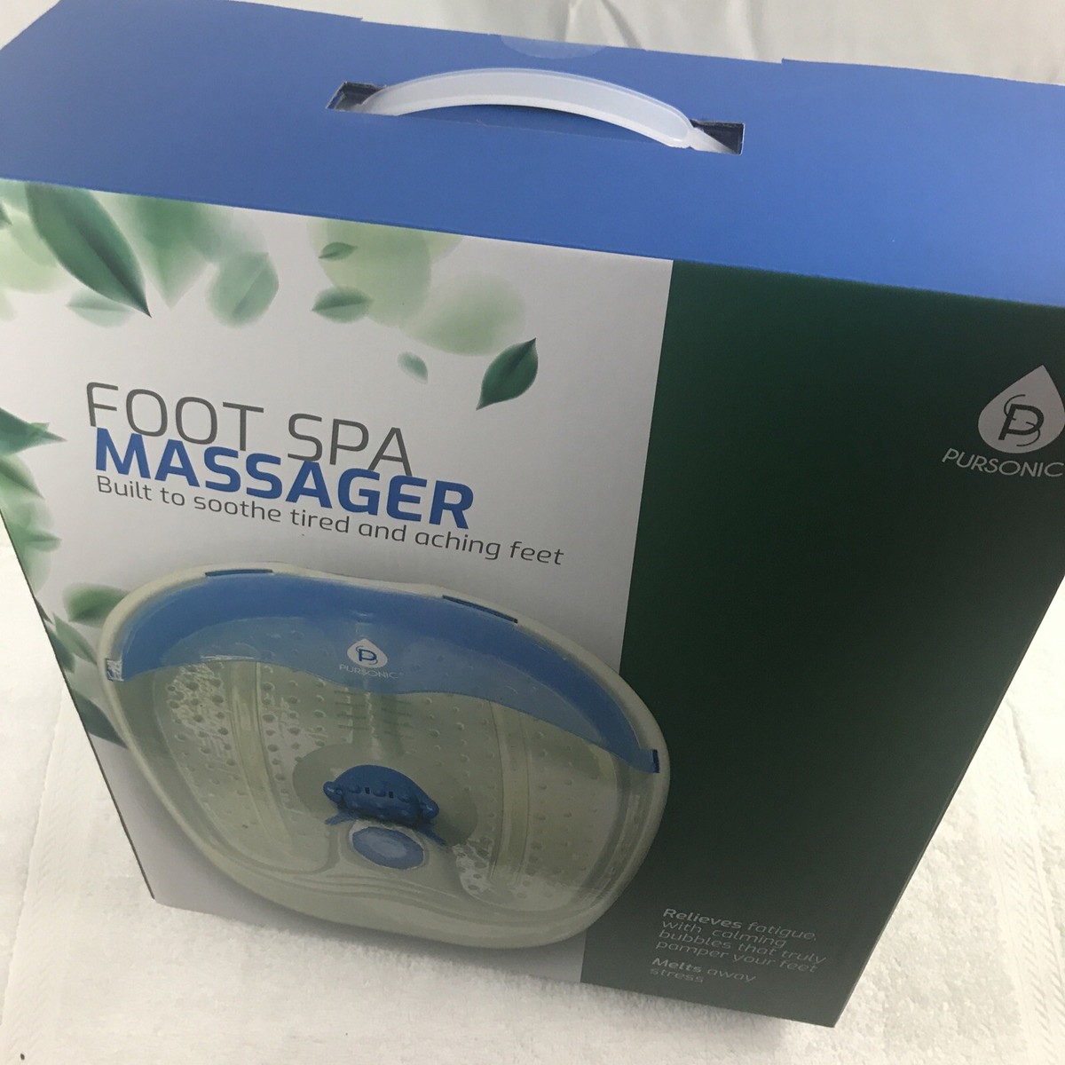 Pursonic Foot Spa Massager 0313 | eBay Pursonic Foot Spa Massager 0313 | eBay