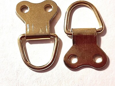 D Rings For Picture Hanging Heavy Duty 34mm x 22mm Canvas