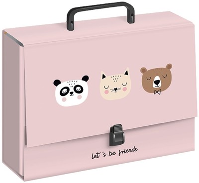 Interdruk Heftbox A4+ mit Griff BeBe Friends Girls