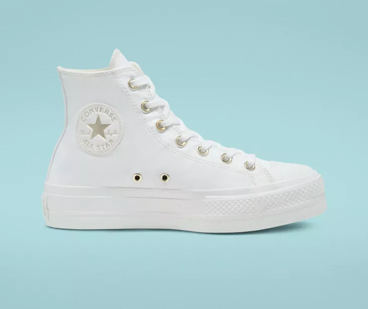 Converse bleu et blanche top