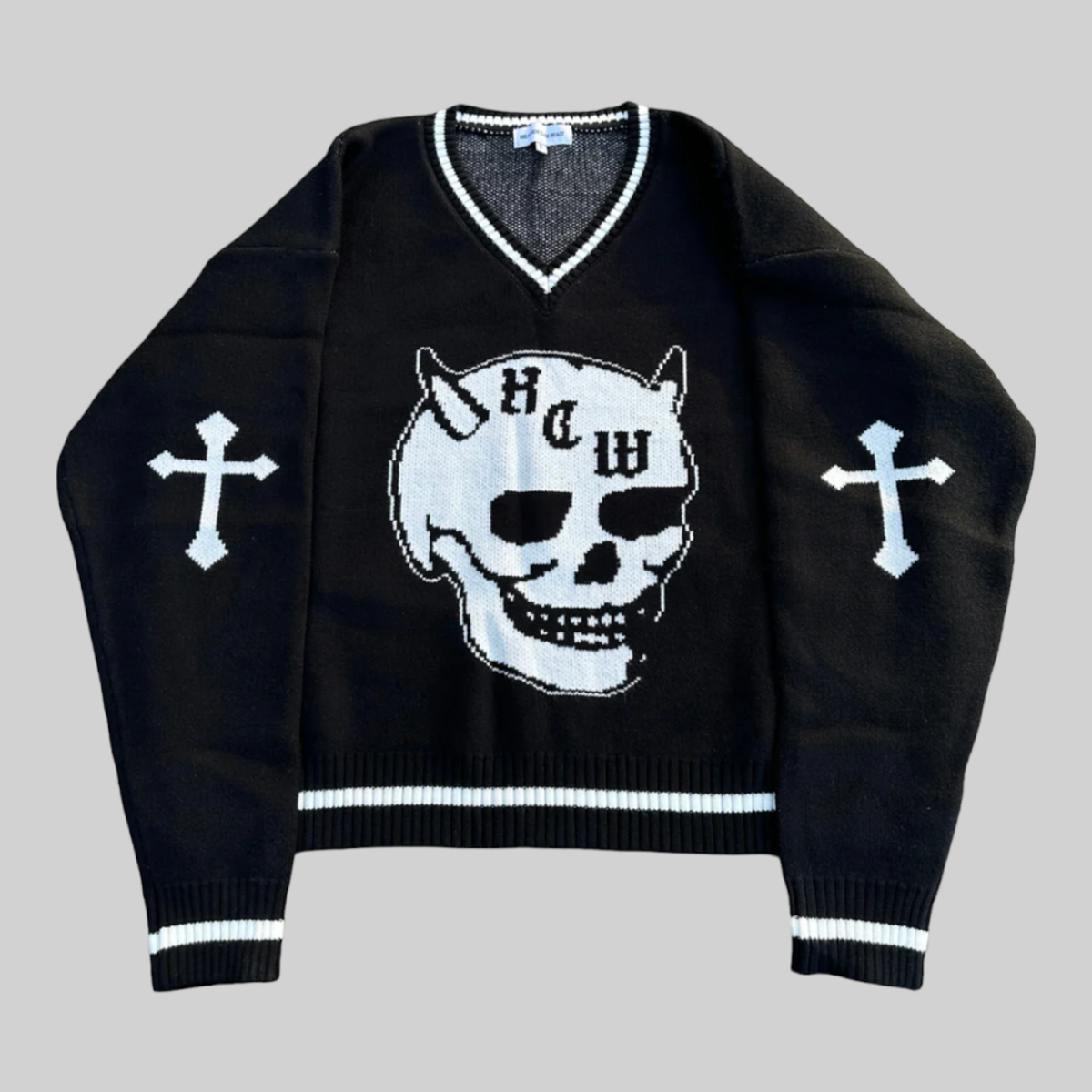 Heaven Can Wait Devil Knit (BLACK) - Brand New - Small | eBay
