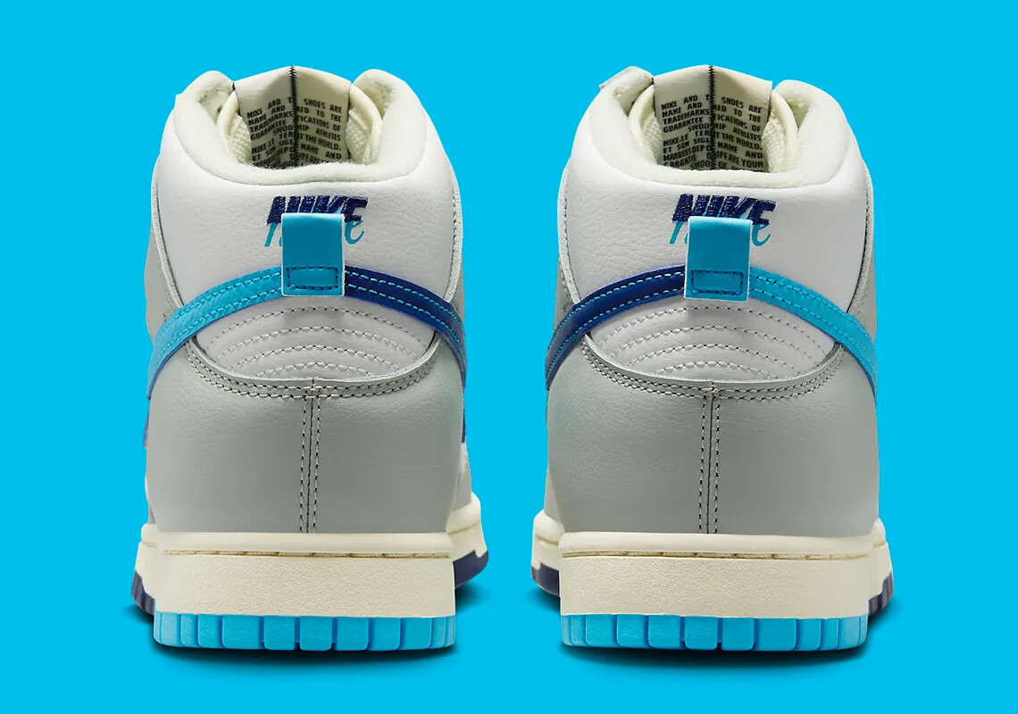 Size 9.5 - Nike Dunk SE High Split - Baltic Blue for sale online