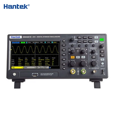 Osciloscopio Hantek Digital Serie DSO2000 2CH+1CH 1GSa/s 100/150MHz 25MHz AWG
