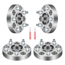 4 Pcs 1" Hub Centric Wheel Spacers 5x4.5 For Nissan 350Z 370Z 300ZX 240SX 25mm