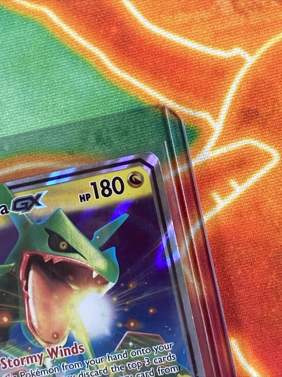 Carta Pokemon Rayquaza Gx (109/168) Lendário Dragão