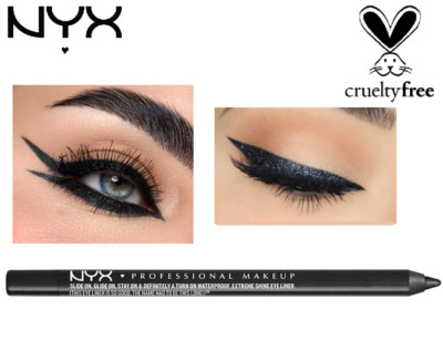 NYX Slide On, Glide On Waterproof Eyeliner - SL02 Black Sparkle