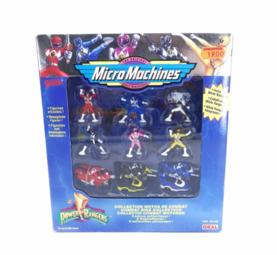 Micro Machines Power Rangers Spielzeug Action Figur Bandai Ideal 1995 NEU OVP