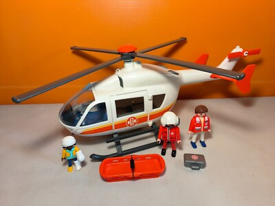 Pièce Détachée Playmobil - Cockpit D'hélicoptère De Secours 5428 - Réf. 2034 - Occasion