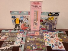 15 Packs/Sheets Stickers, Embellishments 4 Crafts, Scrapbooks, Cards -Sports 92