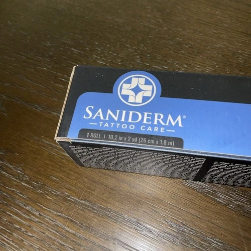NEW Saniderm Original Tattoo Aftercare Bandage Personal Roll (10 in x 2 yd) image 3