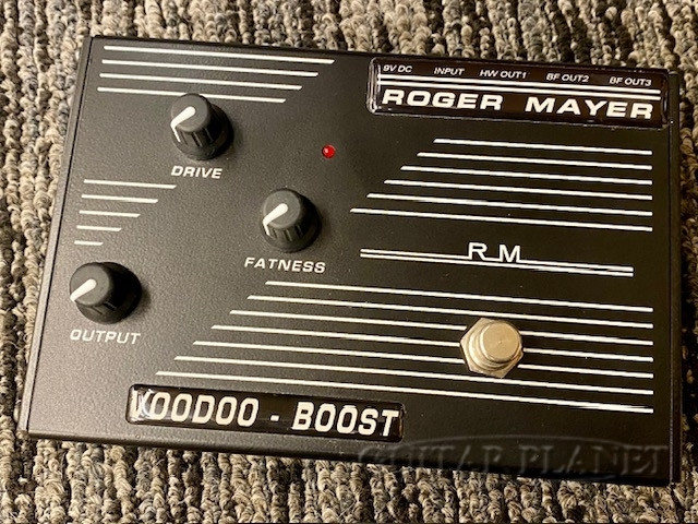 ギター Roger Mayer voodoo-boost Roger Mayer VOODOO - BOOST - Geek IN Box
