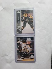 2 Various hockey cards Upper Deck Boston Bruins Trent Frederic