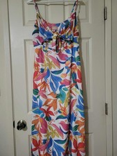 Show Me Your MuMu Moby tie tropical  dress