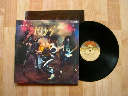 KISS alive  Casablanca NBLP 7020 orig 1975  + insert