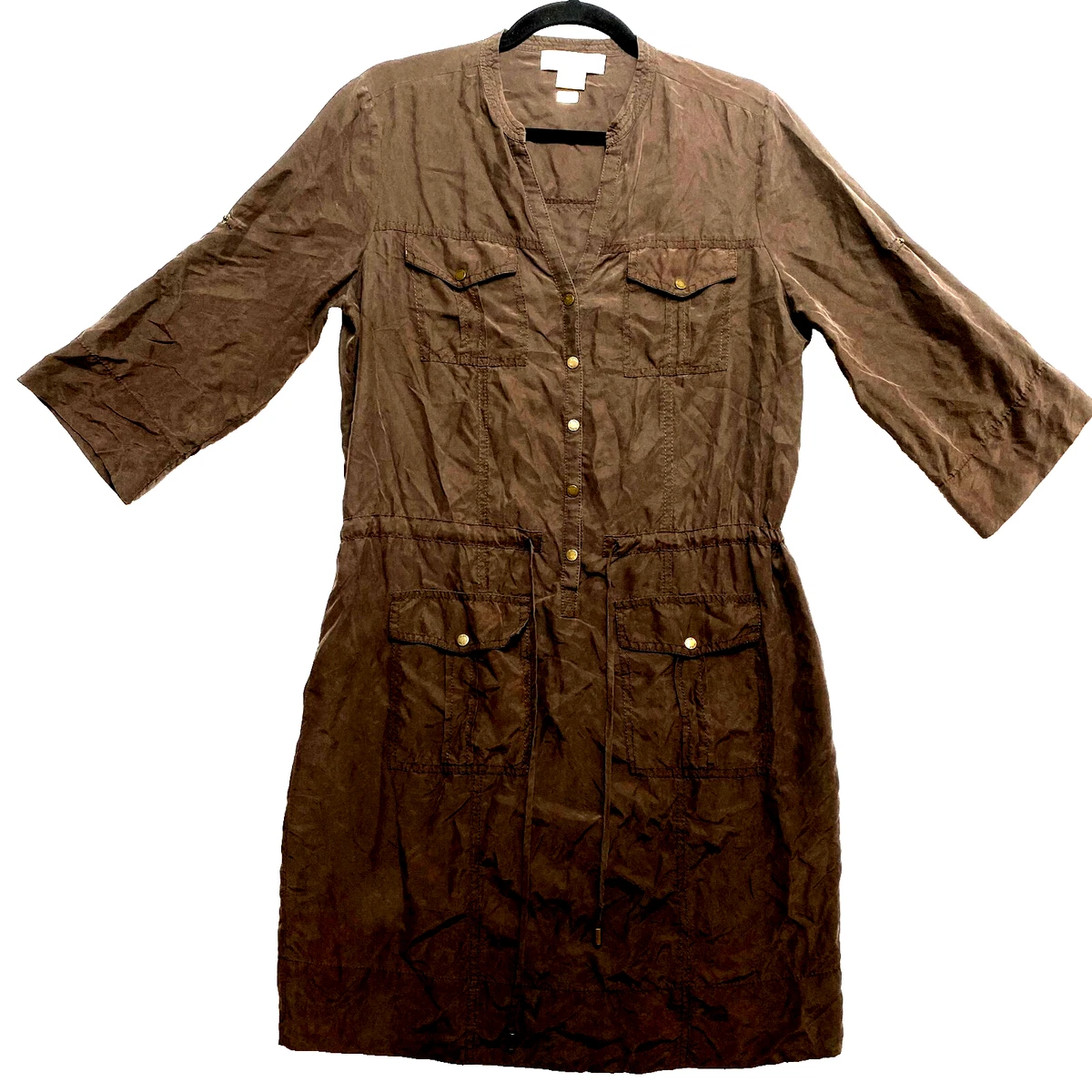 light brown mens dress shirt Michael Kors (MK3418) Slim Runway Brown Watch main image 0