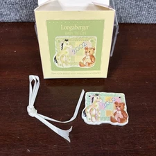 Longaberger Basket Tie-on Accessory - Baby 2002 - In Original Packaging