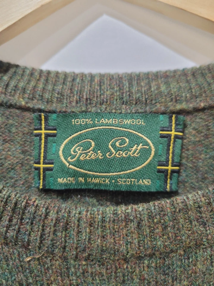 Peter Scott Pullover 100% Lammwolle Größe 48 - Bild 2 von 4