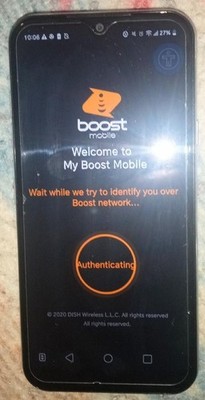 BOOST MOBILE PHONE & GEAR.  BOX. PerfectUnused. WithCase&Chrgr. HalfOff. 4G