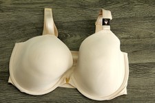 VICTORIA'S SECRET LOVE CLOUD LIGHTLY LINED COVERAGE FRONT CLOSE BRA size 36 DD