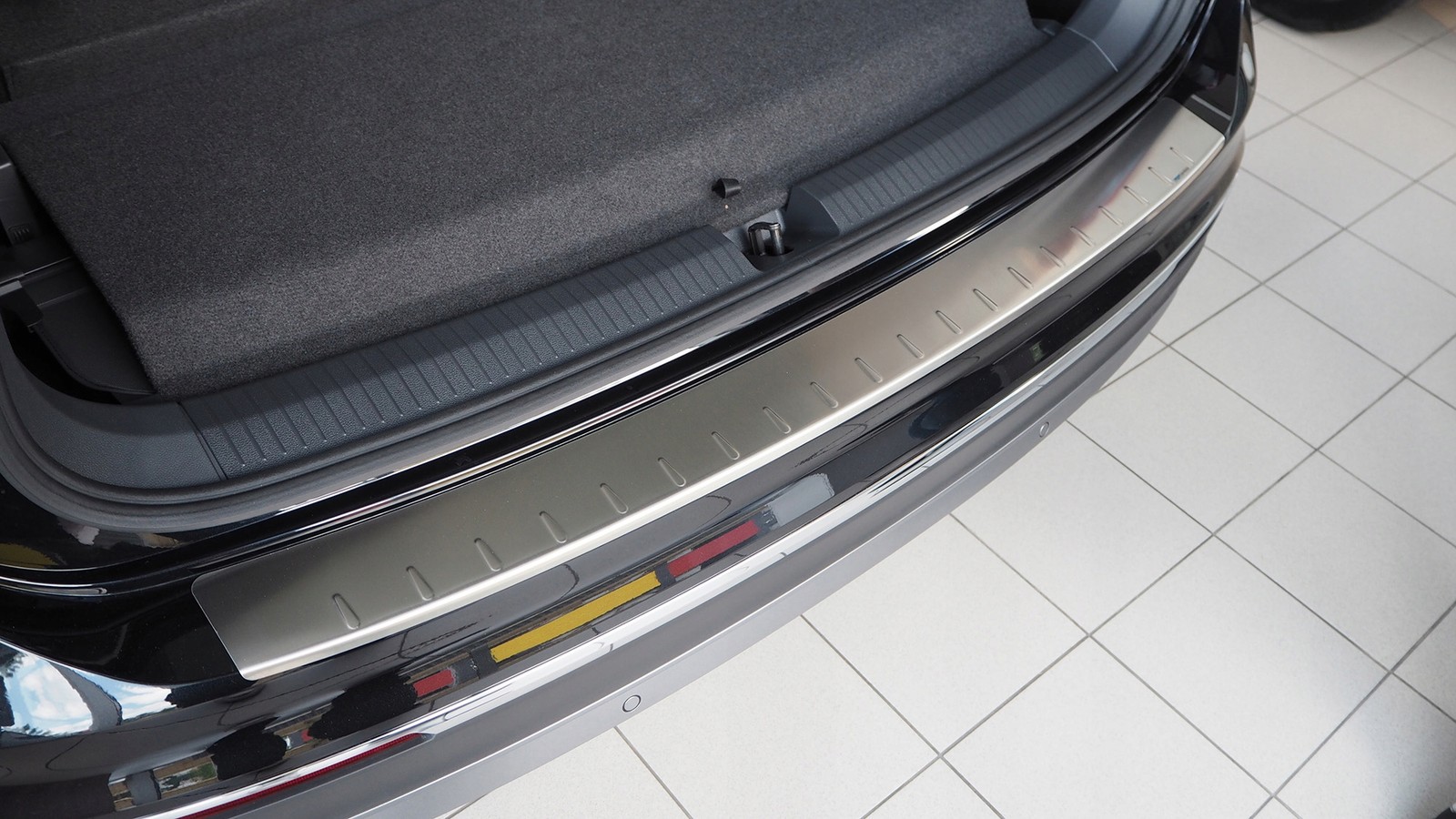 für NISSAN QASHQAI II FL 2017-2021 LADEKANTENSCHUTZ EDELSTAHL