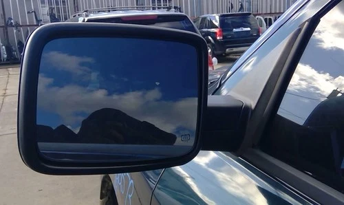 09 10 2011 12 Dodge Ram 1500 Driver Left LH Side View Mirror in Black