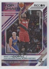 2021-22 Panini Recon Top of the Charts Damian Lillard #20 k5l