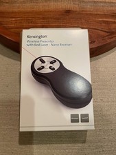 New Kensington Wireless Presenter With Red Laser - Nano Receiver Windows/Mac