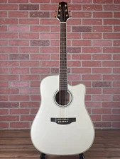 Takamine GD37CE PW Acoustic-Electric Guitar - Gloss Pearl White