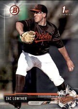 2017 Bowman Draft #BD94 Zac Lowther - BB