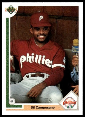 1991 Upper Deck #469 Sil Campusano Phillies