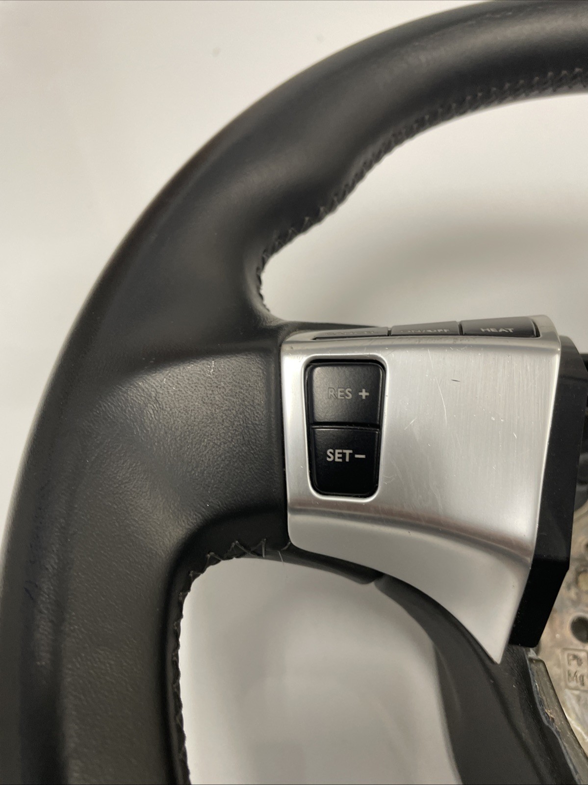 2014 Bentley Continental OEM Black Leather Steering Wheel 3W0419093K 2013-2018