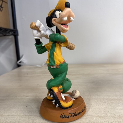 Walt Disney World Goofy Bobble Head Baseball Player Figure - Pre