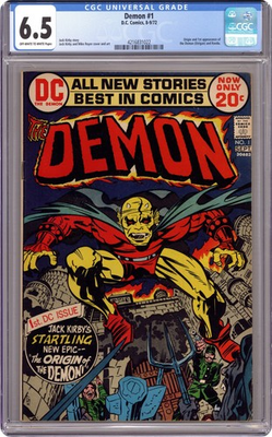 #ad #ad Demon #1 CGC 6.5 1972 4216831022 1st app. Etrigan the Demon $195.00