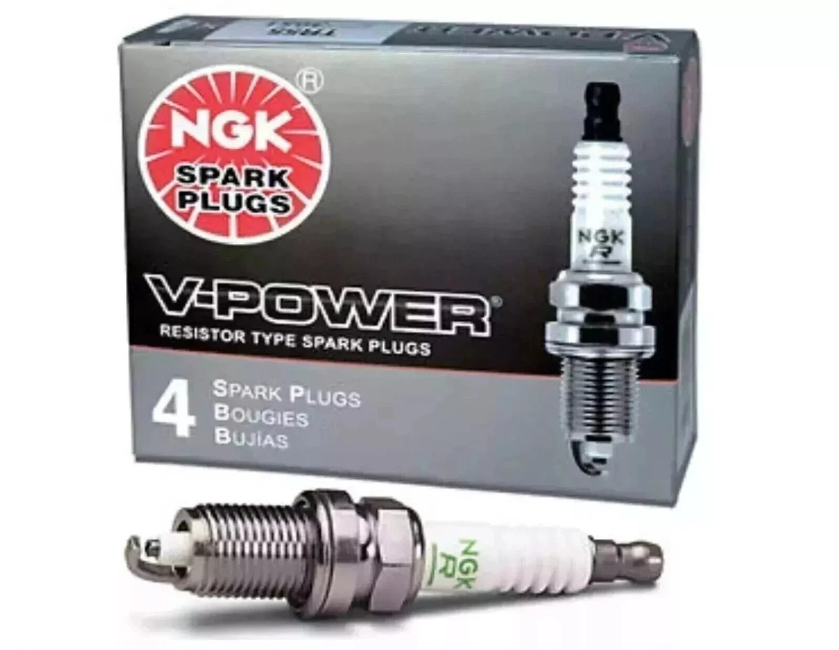 NGK 4554 Racing Spark Plugs R5671A-8 V-Power - 4 Pack