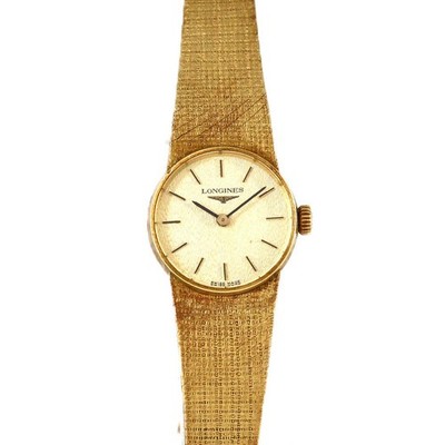 Authentic [Unserviced - Value Price] Longines Round Case Yellow Gold Manual ...