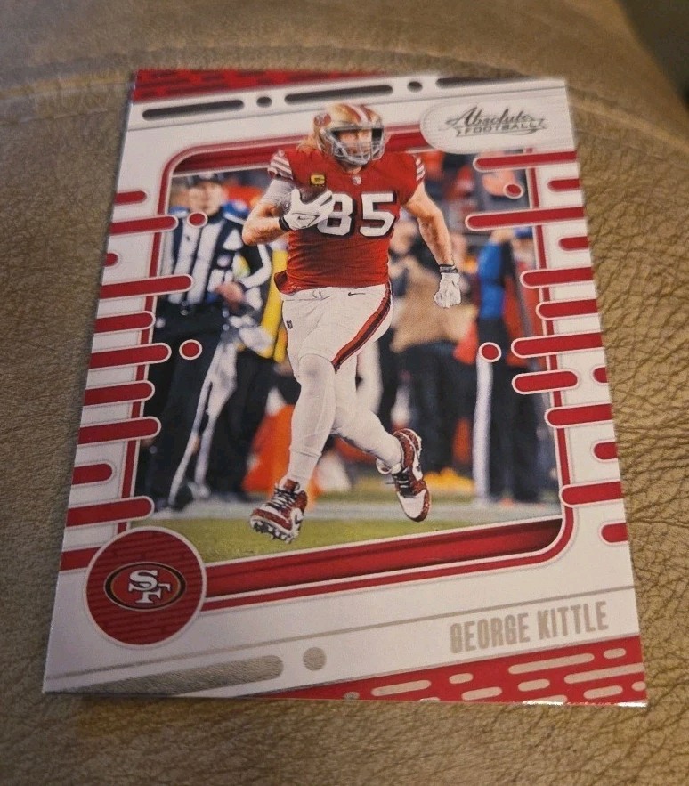 George Kittle #92 Football Cards 2024 Panini Absolute trading card — raw and PSA graded price guide