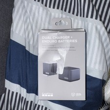 GOPRO DUAL BATTERY CHARGER  2 ENDURO BATTERIES HERO 12-9 BLACK - OPEN BOX, NEW